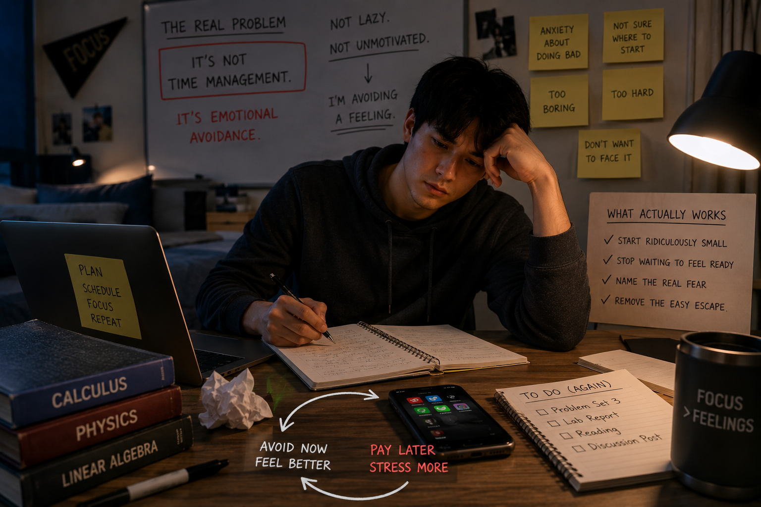 Why You Procrastinate (It's Not a Time Management Problem)